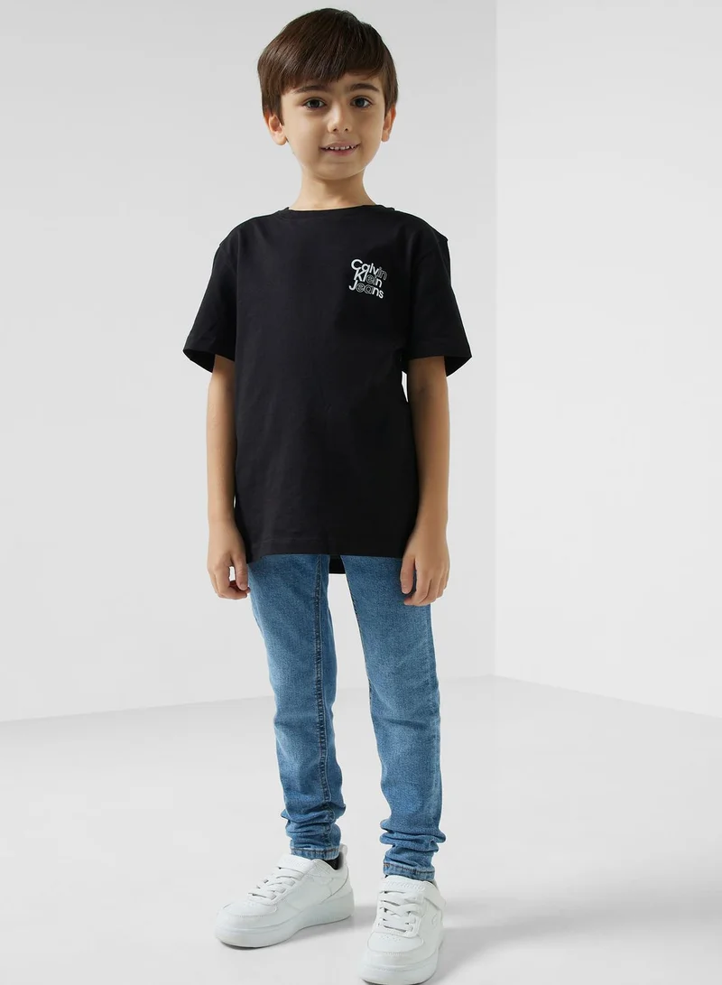 Calvin Klein Jeans Youth Logo T-Shirt