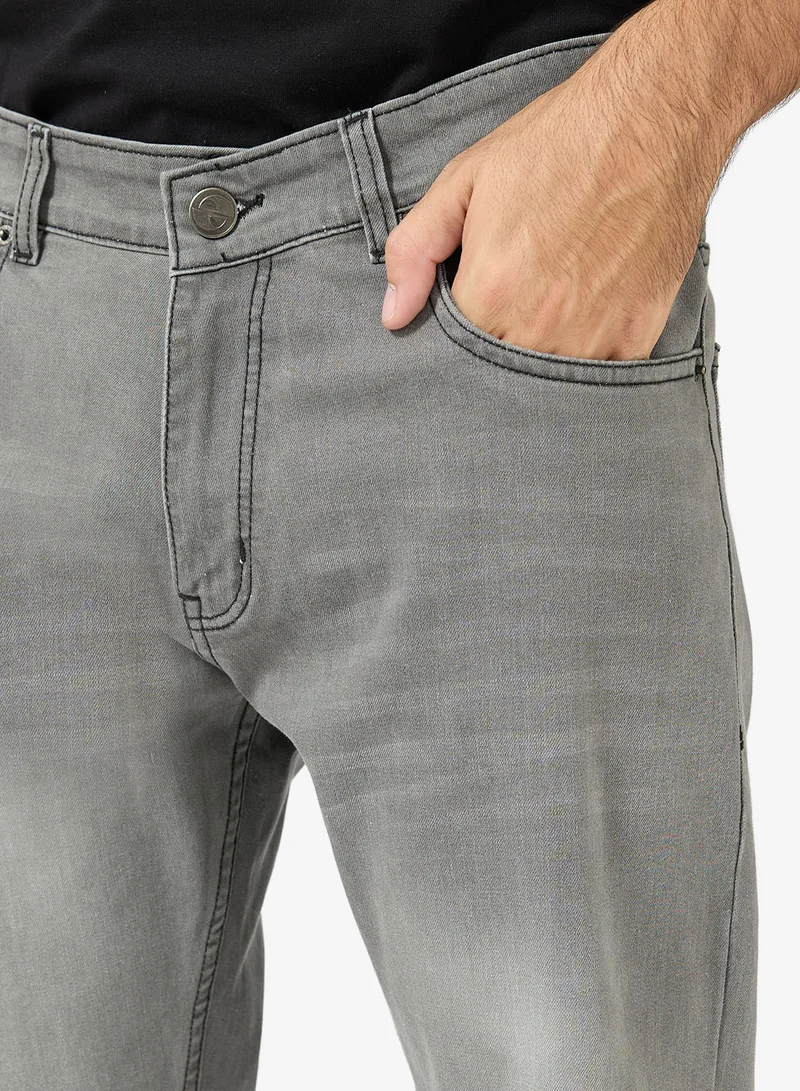 Seventy Five  Casual Straight Fit Jeans for Men | Best Price UAE