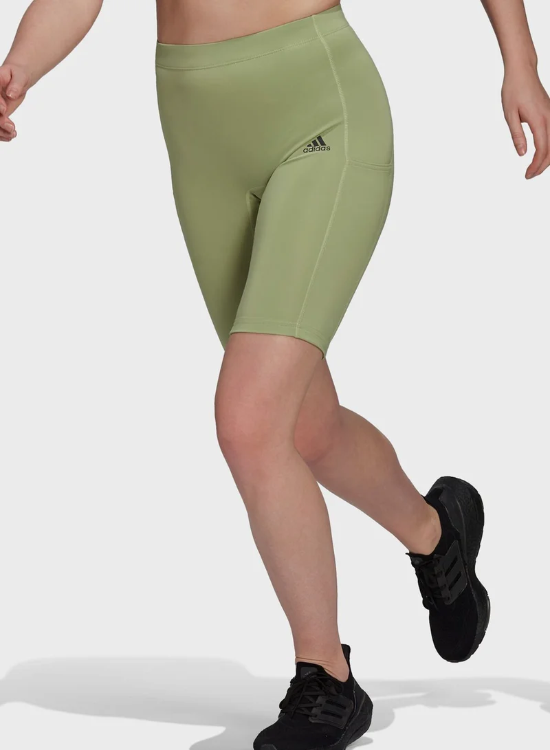 Adidas Fast impact Running Bike Short Tights