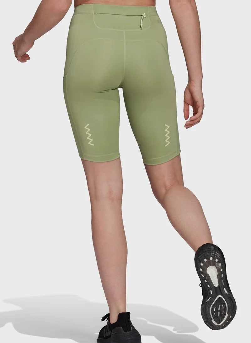 Adidas Fast impact Running Bike Short Tights