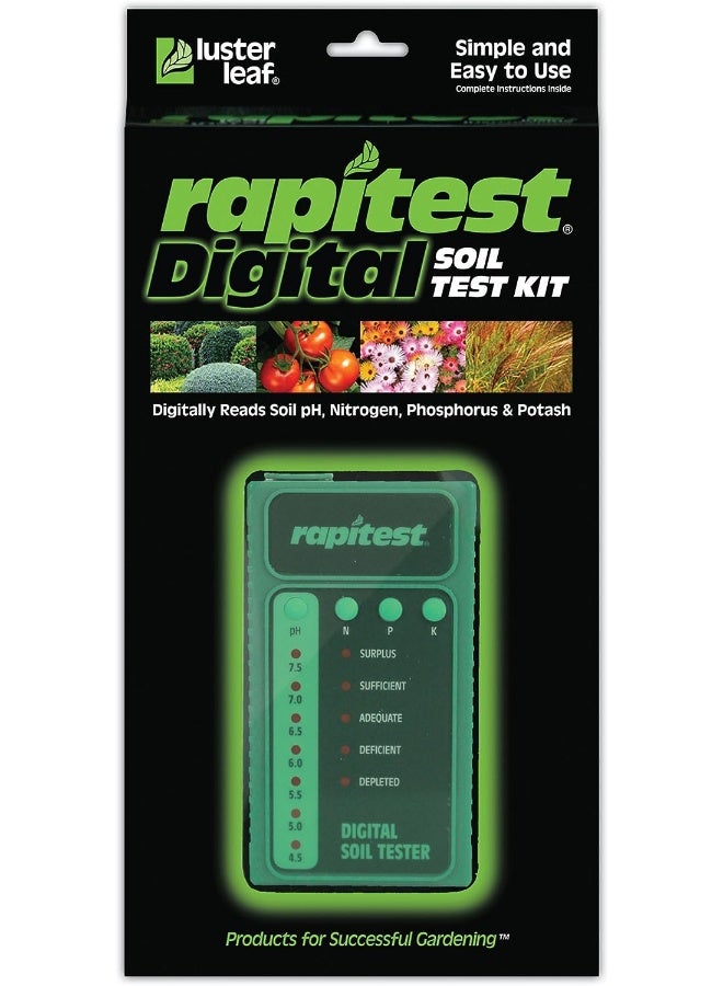 Luster Leaf 1605 Digital Soil Kit For Ph, N, P And K, 25 Tests  - Image 3