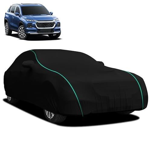 AutoGuys Car Cover Waterproof GL-2 for Maruti Suzuki Grand Vitara [Year 2022 Onwards] Grand Vitarar Car Cover Dust & UV Protection Grand Vitara Car Body Cover with Mirror Pocket Cotton Lining - Image 1