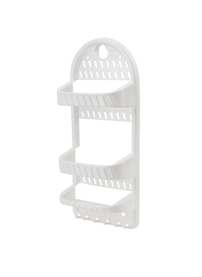 Royalford Royalford 3 Layer Hanging Bathroom Organizer- RF11301|  Ideal Organizer for Toiletries, Dcor| Strong and Durable Construction| White  - Image 1
