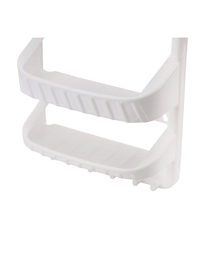 Royalford Royalford 3 Layer Hanging Bathroom Organizer- RF11301|  Ideal Organizer for Toiletries, Dcor| Strong and Durable Construction| White  - Image 3