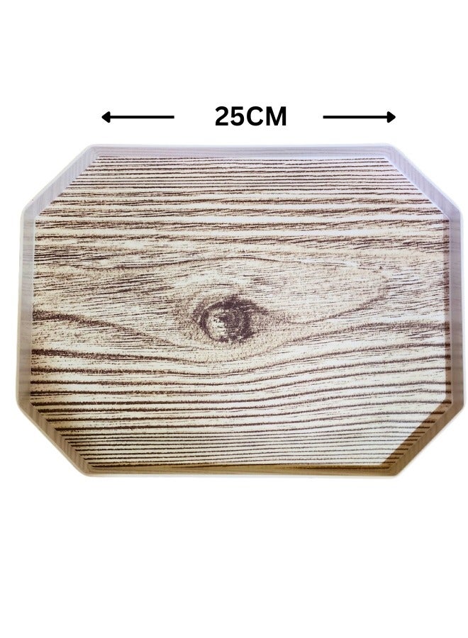 فالمر 1قطعه من صينيه تقديم الطعام والفواكه الطازجة والمكسرات والحلويات 25سم - Image 2