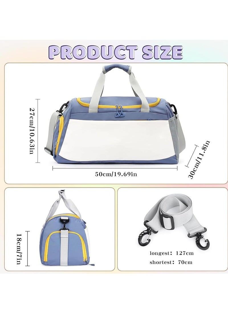 كي واي دي حقيبة دوفل قابلة للتوسيع -السفر الخفيف الوزن وحملة الألعاب الرياضية مع سعة كبيرة، كمام ترولي وحجم حمل - Image 5