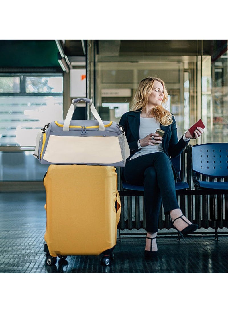 كي واي دي حقيبة دوفل قابلة للتوسيع -السفر الخفيف الوزن وحملة الألعاب الرياضية مع سعة كبيرة، كمام ترولي وحجم حمل - Image 2