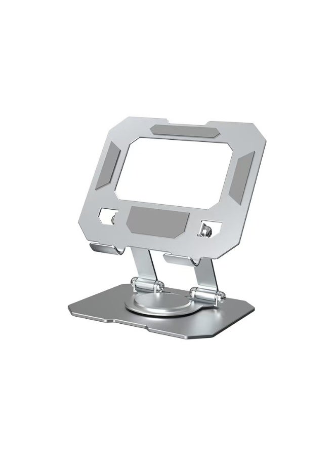 ChenDa Full metal tablet stand, 360°/720° rotatable, stable carbon steel base, compatible with 4 - 16 inch tablets for watching plays, office, painting - Image 1