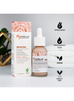 MyChelle Dermaceuticals MYCHELLE Instantly Illuminating Peptide Serum, 1 FZ  - Image 2
