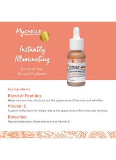 MyChelle Dermaceuticals MYCHELLE Instantly Illuminating Peptide Serum, 1 FZ  - Image 3