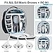 Lykus M1 Travel Backpack Case for Mini 4 Pro3 Pro4KDJI Air 3SMavic 3 Classicwith RCN1RCN2 Remote Controller - Image 4