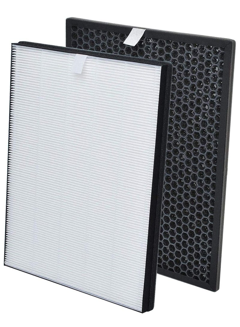 والالا مجموعة فلاتر الكربون النشط البديلة HEPA متوافقة مع جهاز تنقية الهواء Philips Series 1000 1000i AC1214 AC1215 AC1217 AC2729 - Image 1