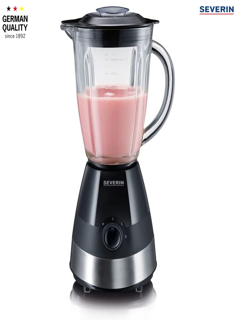 Severin,Stand Mixer & Jug Blender 1.5L with 550 W of Power SM 3718, Black - Image 1