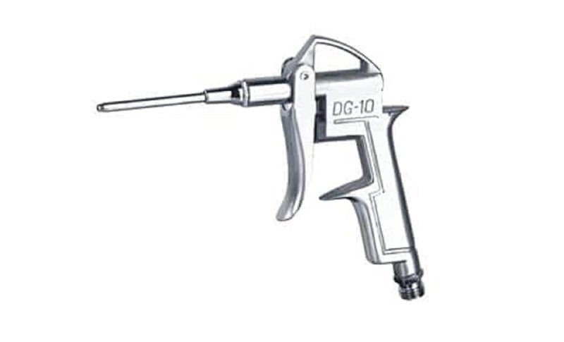 DLEIN Air Blow Gun OD1/4X8 Pneumatic Female Connector with Compressor Cleaning Tool Industrial Air Blow Gun Steel Air Flow Extension Pneumatic Air Compressor Tool Dust (Gun with Connector - Image 2