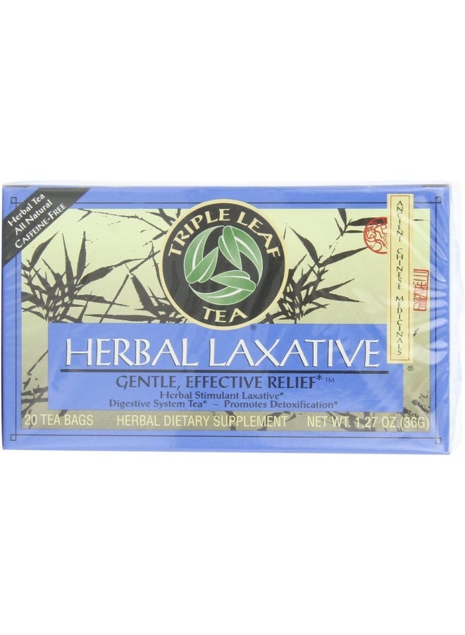 Triple Leaf Tea Triple Leaf Herbal Laxative Tea - 20 Bags - Image 3