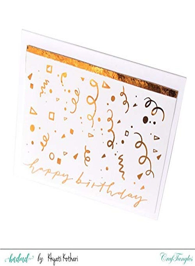 CrafTangles Purple Reactive Foils Transfer Sheets by CrafTangles - Image 4