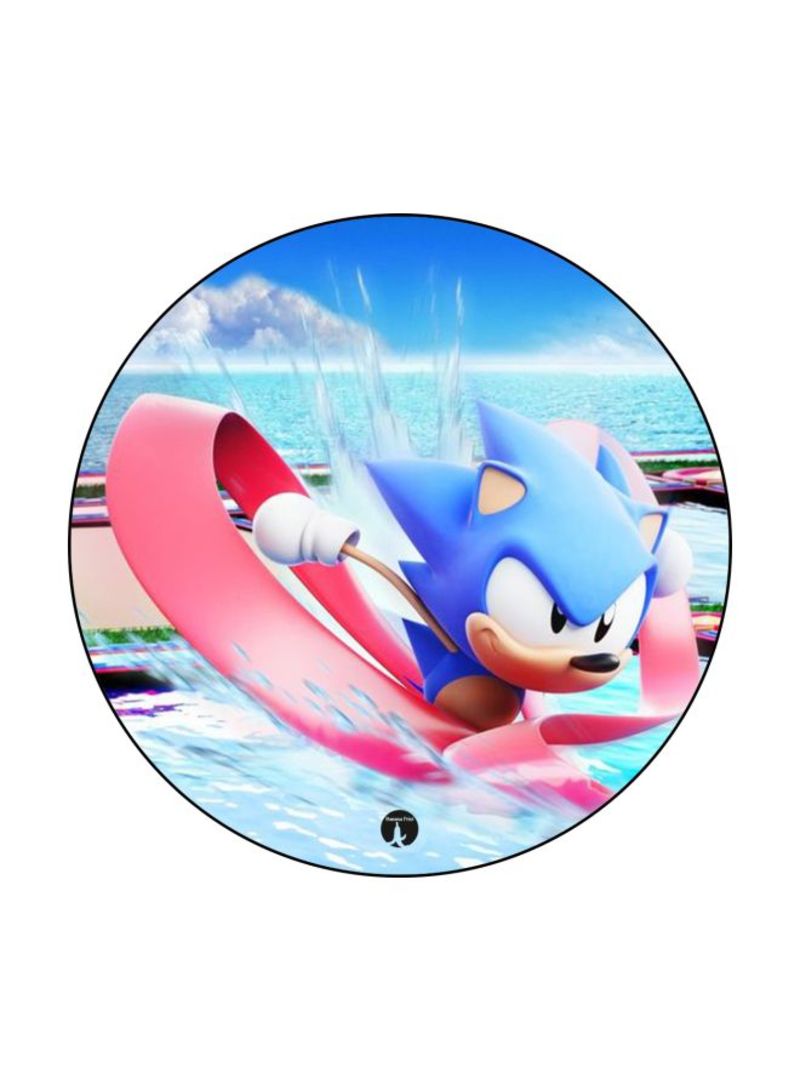 RKN Video  Game Sonic Printed Fridge Magnet  Blue/k - Image 1