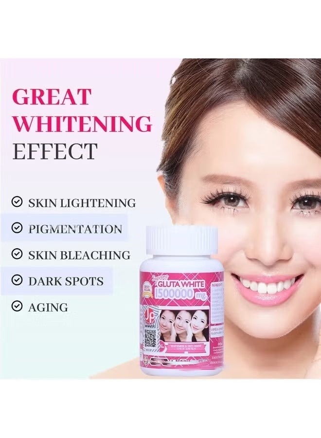 Gluta White Supreme Gluta White Capsules – Skin Lightening, Anti-Pigmentation & Collagen Booster – Fast Acting - Image 4