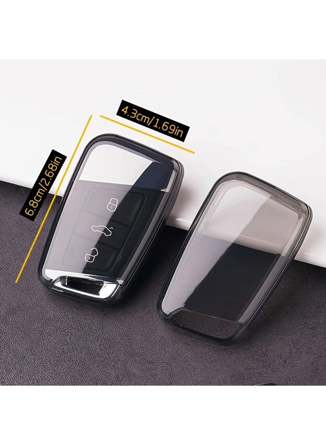 Transparent Single Shell Full Cover Remote Control Key For Men And Women - Image 2