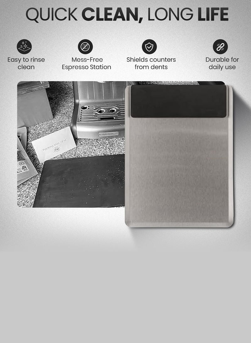 Rattleware Grinder Tray with Tamping Mat - Image 3