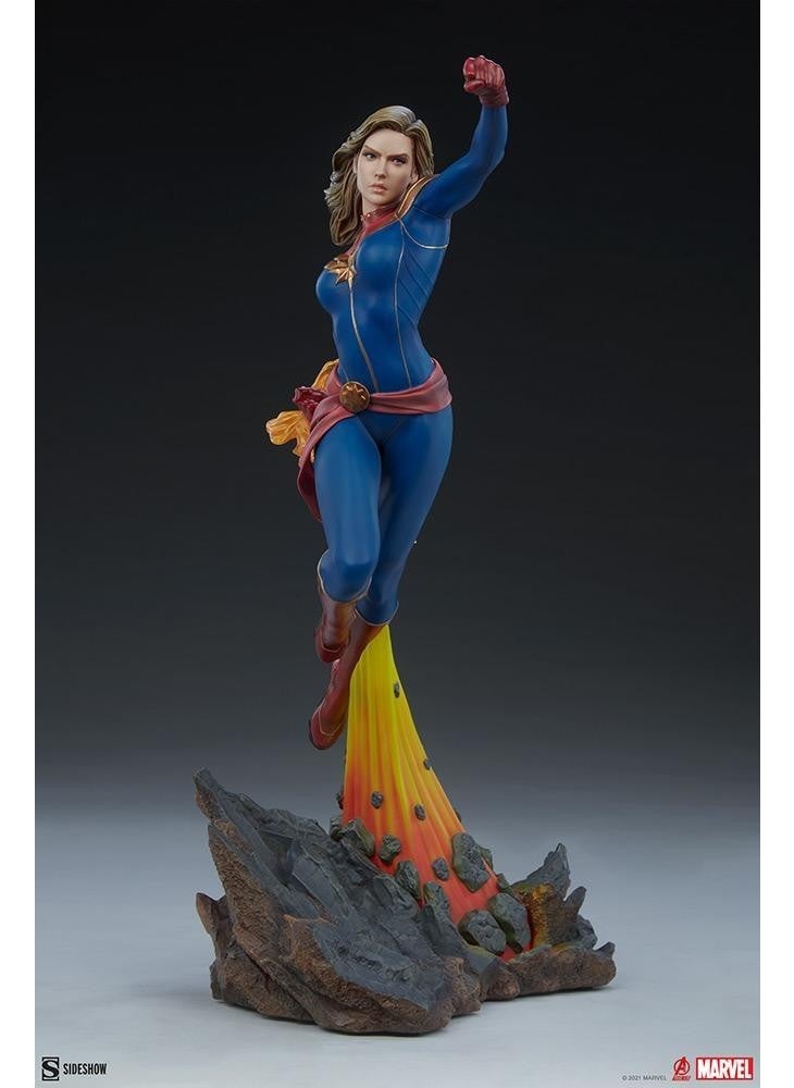 SIDESHOW COLLECTIBLES Captain Marvel Avengers Assemble Statue - 200573  - Image 2