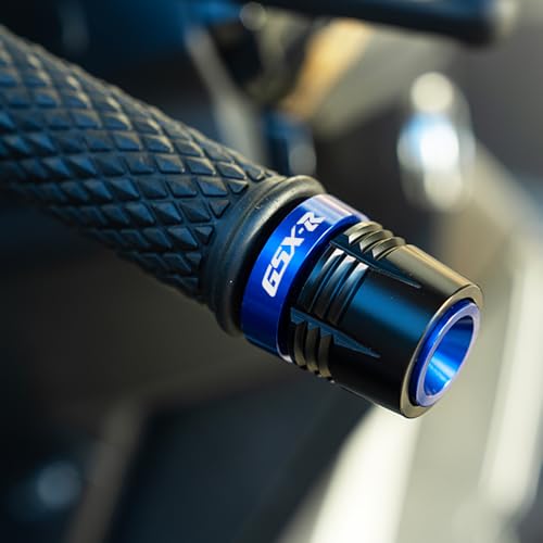 MOWOK Fit For SUZUKI GSX-R 750 GSXR 600 1000 GSXR750 GSXR600 GSXR1000 Accessories Motorcycle Handlebar End Caps Hand Grip Plugs Handle Bar Ends Slider (Blue) - Image 2