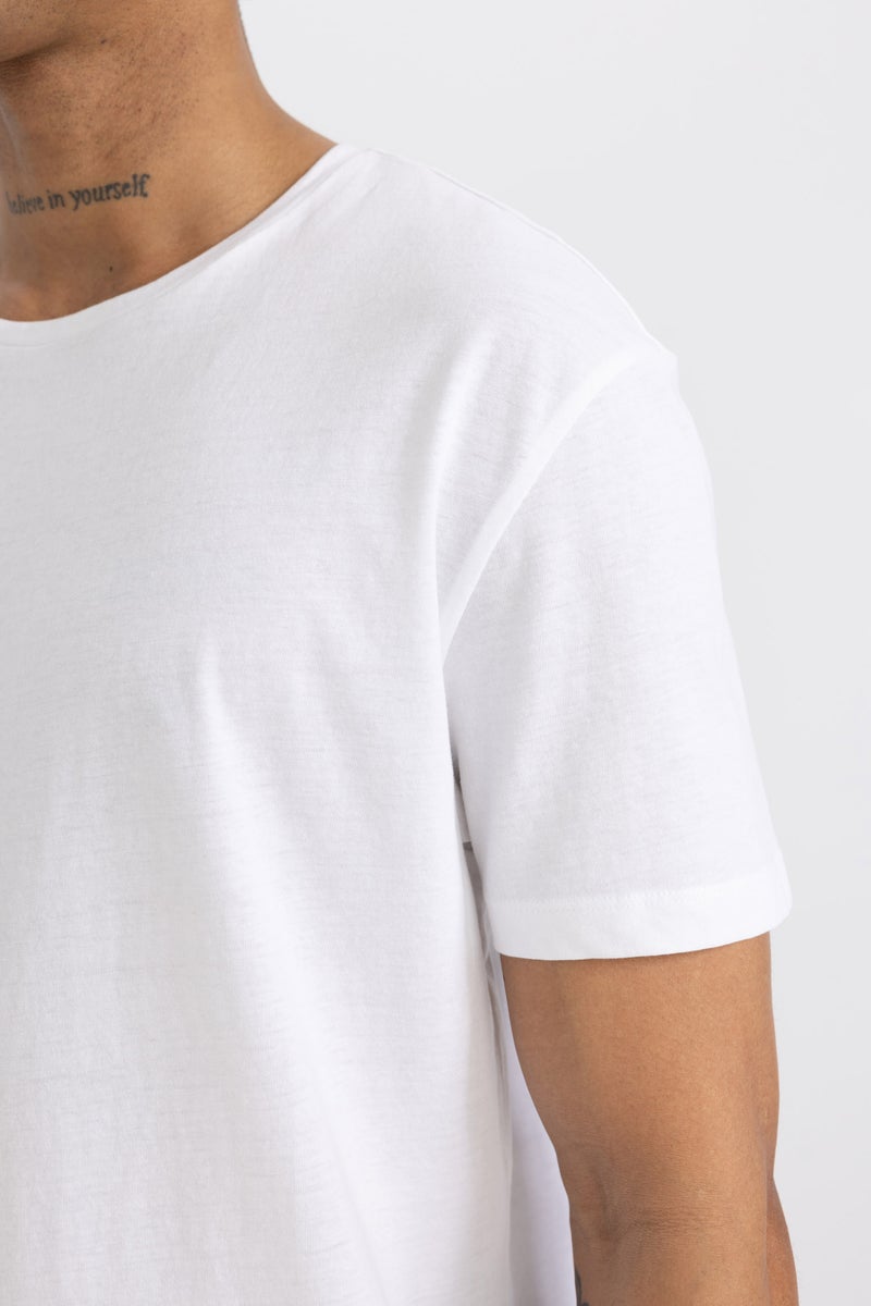 DeFacto Man DeFactoFit Standard Fit Crew Neck Printed T  - Image 5