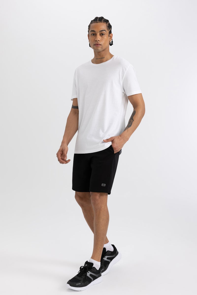 DeFacto Man DeFactoFit Standard Fit Crew Neck Printed T  - Image 2
