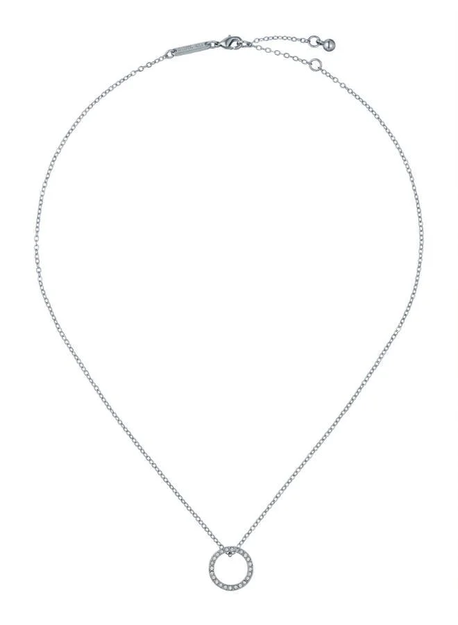 تيد بيكر Heri Crystal Hoop Pendant Necklace