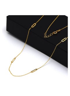 Real Gold 4 Paper Clip Adjustable Size Necklace - pzsku/ZE94761913FDBE336C954Z/45/_/1695134351/281ac5c6-d9f3-4469-8f82-e114c00368eb