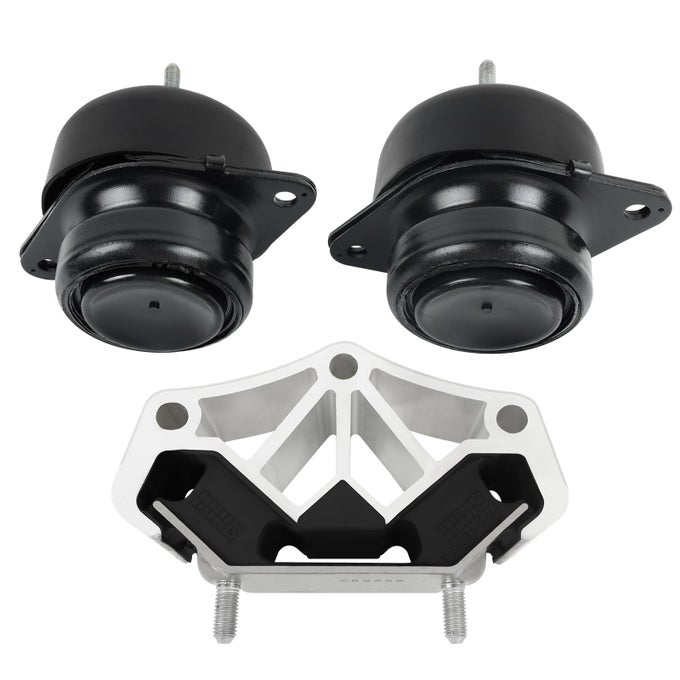 Yhddzh Engine Motor And Transmission Kit Mount Compatible With 20112017 Mustang 37L V6 20112022 Mustang 50L V8 Enginerepklace Oe A5523 6R3Z6038A Br3Z6038B A5749 Br3Z7E373A Br3Z7E373B 3Pcs