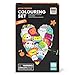 Tiger Tribe Neon Coloring Set Glow Friends Cute Activity Set for Kids incl Stickers Markers Portable Perfect for Travel Great Gift - Image 2