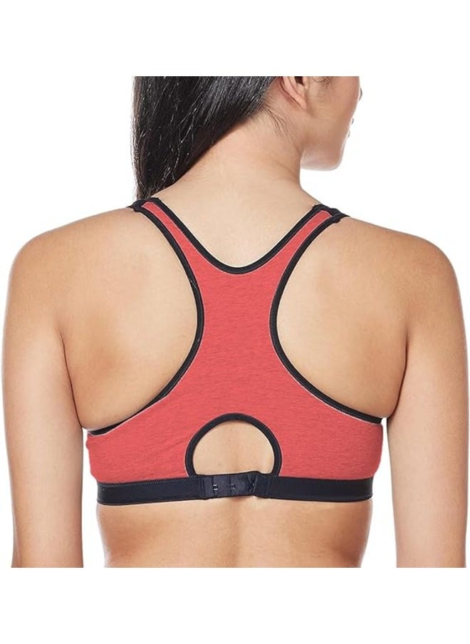 Love Bell Love Bell Women's Low Impact Sports Bra with Racerback - Double Layered Active Bra - Ladies Tank Top for Yoga - Training Bra - Sporty Crop Top  - Image 2