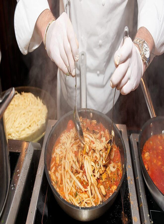 Falcon Latex Gloves (Large) Powder Free - 100 Pieces - Image 2