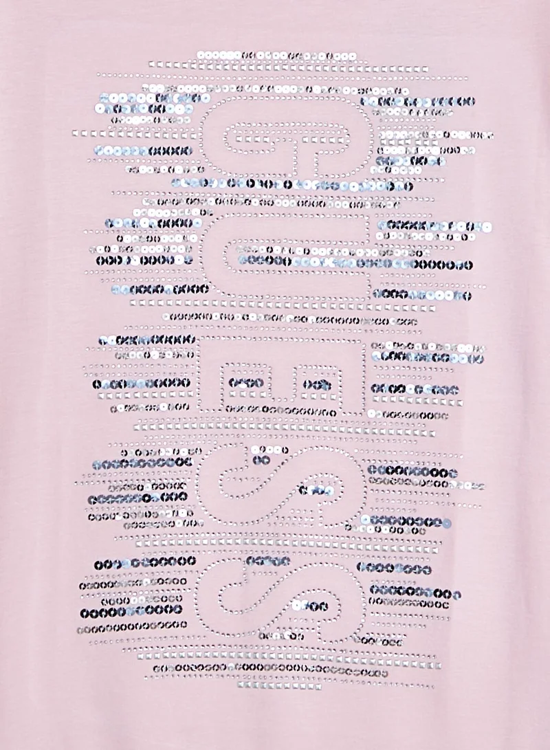 GUESS Youth Slogan T-Shirt