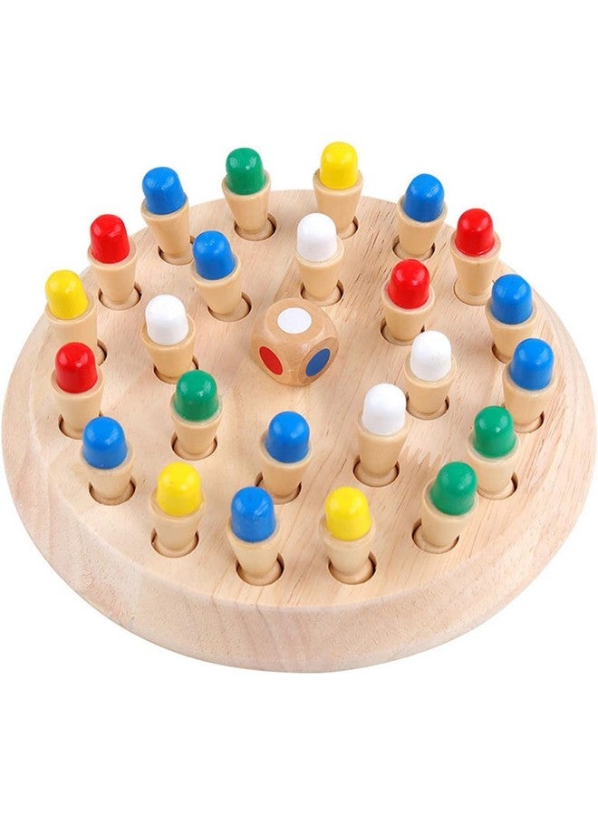Educational Learning Geometric Shape Memory Chess Puzzle | Quick Color, Shape Matching Board Game | Sensory Educational Learning Toy For Kids