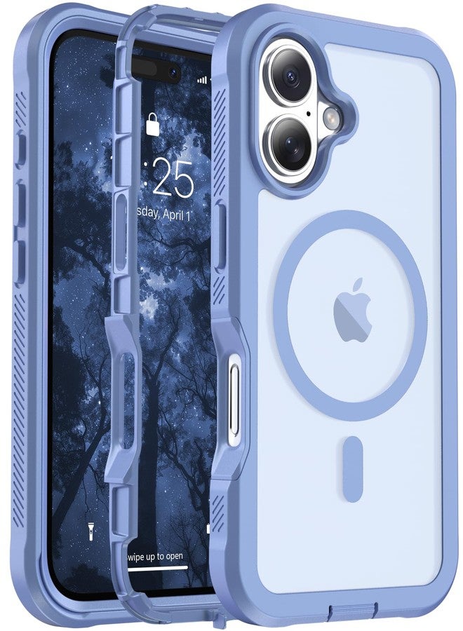 jaroco for Phone case, [Compatible with MagSafe][Military Grade Drop Protection] Bumper Phone Case -Blue Purple - Image 1