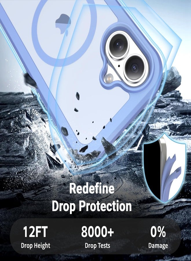 jaroco for Phone case, [Compatible with MagSafe][Military Grade Drop Protection] Bumper Phone Case -Blue Purple - Image 3