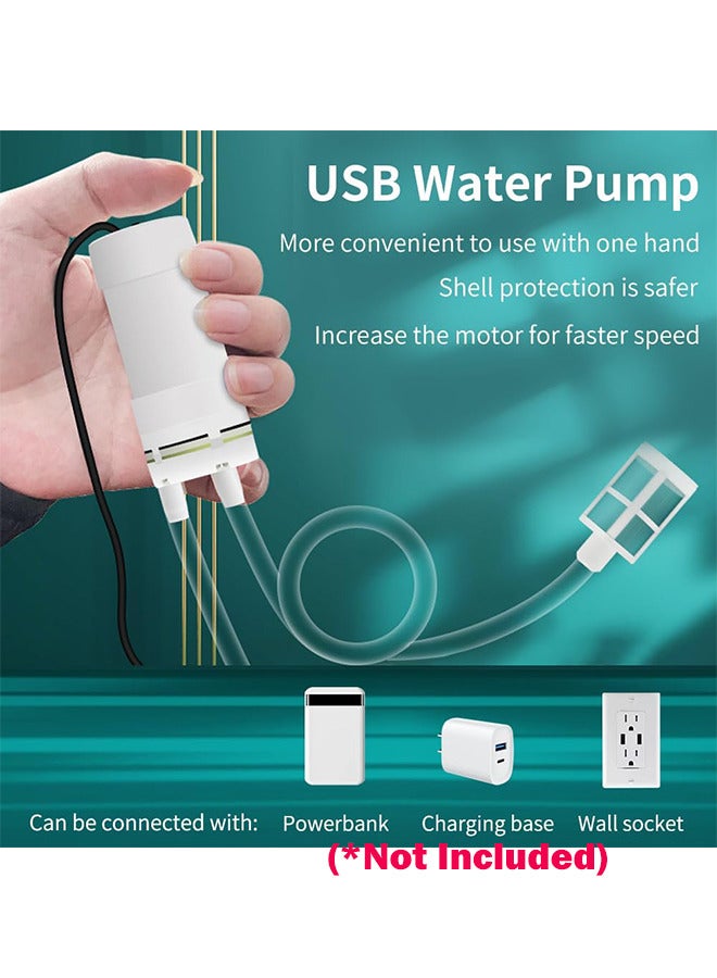 مضخة كهربائية صغيرة محمولة بطول 1.6 متر تعمل بالتيار الكهربائي تعمل بالشفط التلقائي لتعبئة المشروبات المصنوعة منزليًا ومجموعة مضخة نقل المياه الخاصة بمشروبات ميد كومبوتشا والقهوة - Image 5