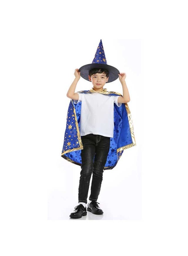 Cape & Hat, Blue - Set, China