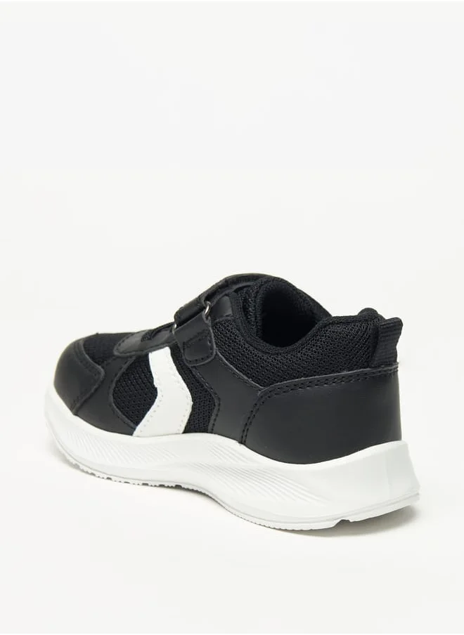 Barefeet Panelled Lightweight Sneakers with Hook and Loop Closure