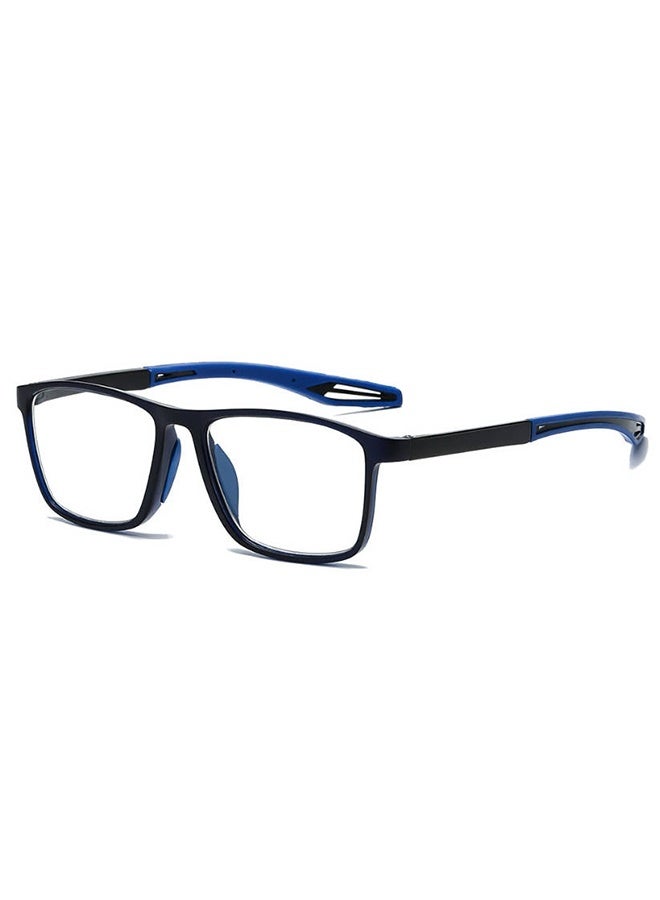 واي جيه نظارات قراءة متعددة البؤر تقدمية إطار مرن وخفيف من TR90 مع حماية من الضوء الأزرق للكمبيوتر للنساء والرجال - Image 1