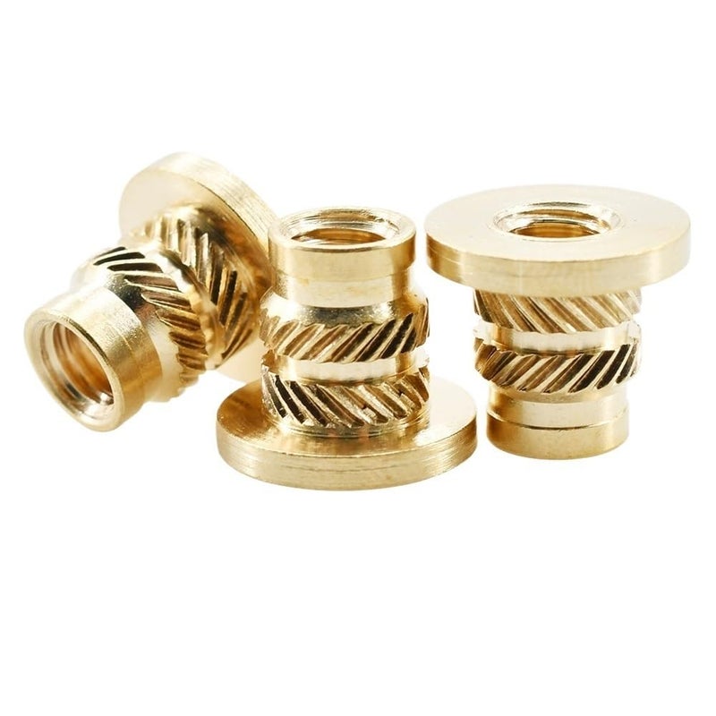 50 قطعة M3x5 4x4 6 براس فلانج ناتسرتس مسامير مترية ملولبة للطباعة ثلاثية الأبعاد - Image 1