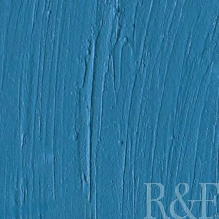R&F Handmade Paints - Professional Oil Pigment Stick, Turquoise Blue, 38 ml - Image 2
