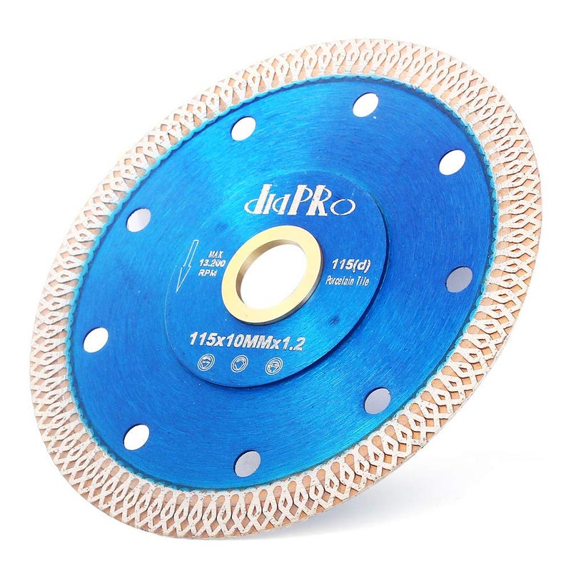 DAPRO Tile Blade 4.5" Super Thin Diamond Porcelain Saw Blade for Tile Porcelain Ceramic (4.5"-1pc)… - Image 1