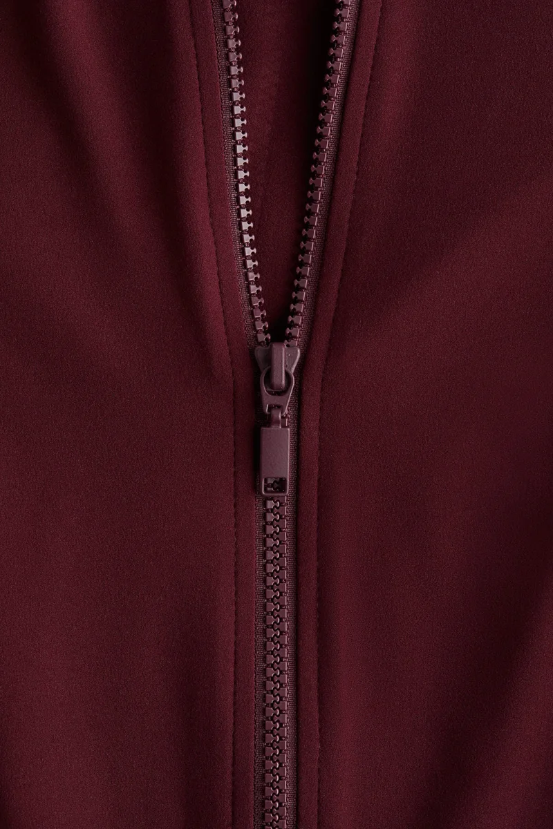 H&M Zip-through jersey top