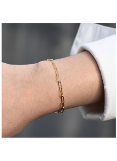 Adjustable Chain Link Bracelet for Women | 18k Gold Plated and 925 Sterling Silver | Dainty Chain Simple Jewelry for Girls & Women - pzsku/ZE9485B6256191CA62838Z/45/_/1727621943/42d4e327-0f51-4ac7-b4e3-c55e54546546