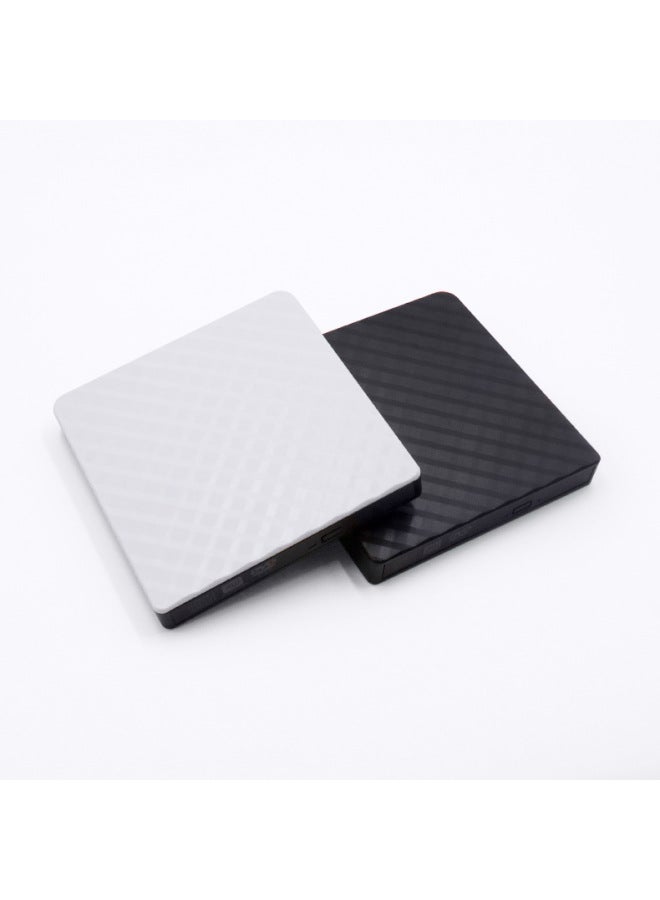 Spot USB 3.0 External Optical Drive CD DVD Disc Burner Computer Notebook Mobile Burning Optical Drive-Color:Dual Interface Burn-White - Image 4