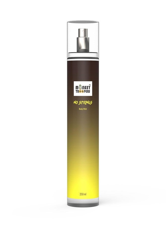 MONKEY TROOPERS No Strings Body Mist for Women and Men | Skin Friendly, Refreshing and Long Lasting Body Mist (250ml) - Image 1