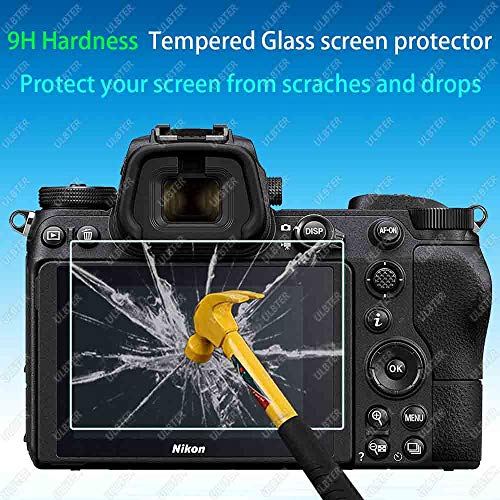 ULBTER Screen Protector for Nikon Z6 II Z7 II Z 7 Z 6 Z7 Z6 [2+2Pack], 0.3mm 9H Hardness Tempered Glass Cover - Image 4